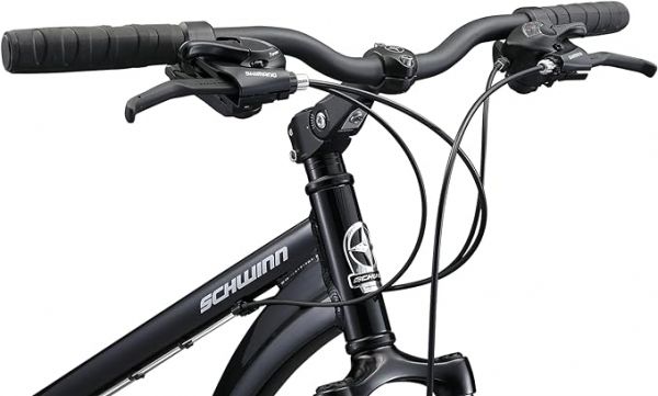 Schwinn Discover Adult Hybrid Bike for Men and Women, 700c Wheels